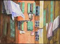 aquarelle - ruelle